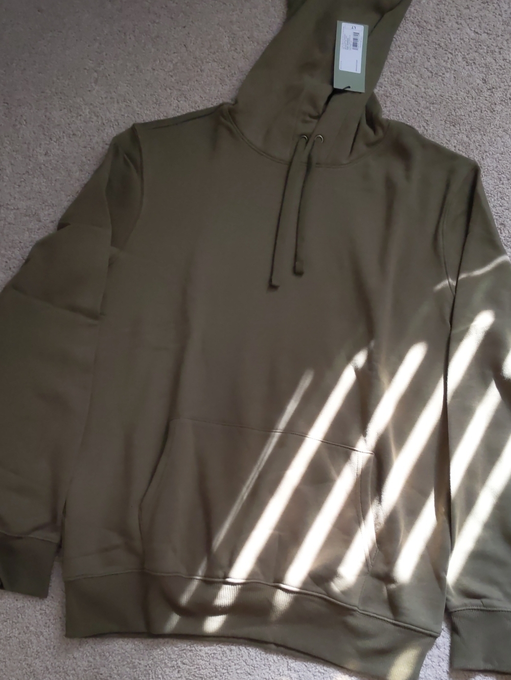 Goodfellow & Co Olive Green Crewneck Hoodie